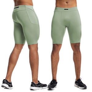 Laufen Schnellt rocknende Fitness Kurze Hose Herren Sommer Hochela tische Atmungsaktive Strumpfhose Schweißt raining Yoga Sports horts - Product Image 3