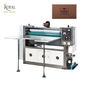 Máquina de prensado de papel semiautomática, máquina de grabado en papel, tarjeta, Metal, gran oferta