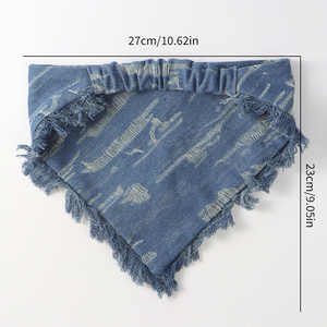 <span class=keywords><strong>Bandana</strong></span> a triangolo Unisex di moda estiva personalizzata alla rinfusa per attività all'aperto accessori per <span class=keywords><strong>capelli</strong></span> <span class=keywords><strong>con</strong></span> impugnatura all'interno del fazzoletto - Product Image 2