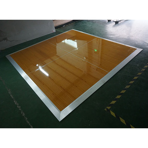 1m x 1m portable plywood party flooring wood dance floor - Product Image 2