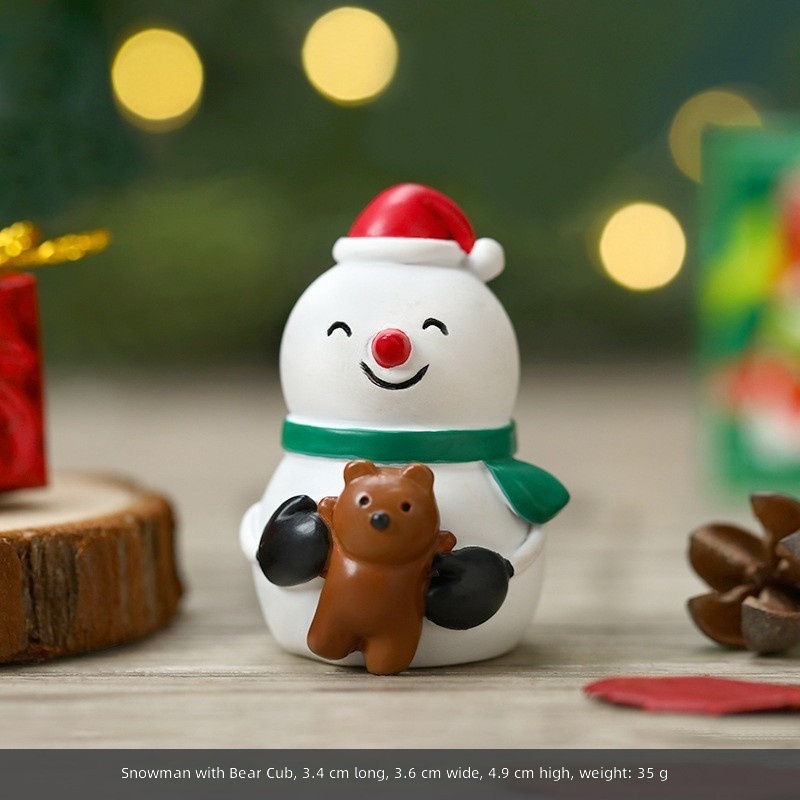 Dy2120-2b snowman hug bear