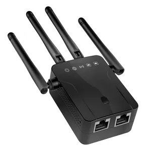 Vente en gros d'extension extérieure intérieure Modem externe Wifi longue distance AM FM 2.4G 300Mbps répéteur Wifi