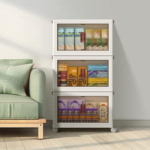 Quick Collapsible <b>Storage</b> <b>Box</b> Plastic Foldable <b>Storage</b> Container Sundry Organizer with Wheels Outdoor <b>Storage</b> <b>Box</b> Toy Organizer - Product Image 1