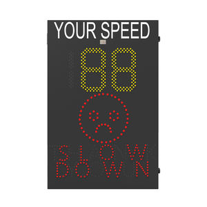 لوحات رادار للسرعة LED رادار الحد الأقصى للسرعة 3 إشارة علامات السلامة المرورية على الطرق الرقمية-، DC 12V - Product Image 3
