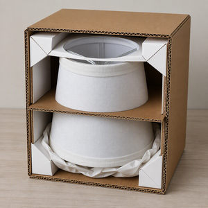 <span class=keywords><strong>Paralume</strong></span> in Tessuto <span class=keywords><strong>Bianco</strong></span> 75x125x110mm, Copertura Sostitutiva per Piccoli Lampadari, Vendita all'Ingrosso OEM, Etichetta Privata, Decorazione Illuminazione - Product Image 5