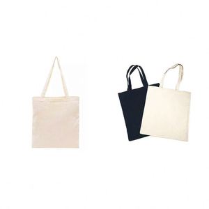 Wholesale Natural Organic Linen Polyester Sublimation <b>Canvas</b>, Fabric School Cotton Shopping Bags <b>Shopper</b> Tote Bags - Product Image 4