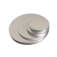 Procesamiento de círculo de hoja de aleación de aluminio 1050 1060 1070 1100 1200 Corte de círculo de aluminio con precio competitivo