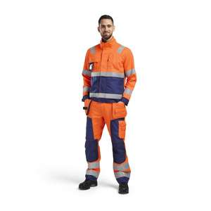 BLAKLADER - 4064181153894XL Chaqueta Hi-Vis Naranja/Azul marino-EAN 7330509519509 ROPA DE TRABAJO DE LA HI-VIS - Product Image 3