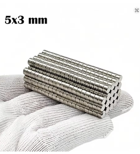 Aimant à disque N52 de 5 mm x 3 mm, aimant permanent en néodyme, aimant circulaire rond 5x3 mm, aimant néodyme 5*3 mm - Product Image 3