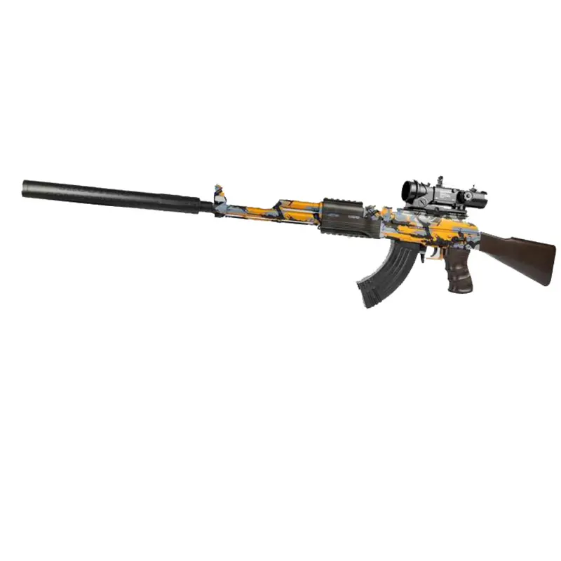مسدس كهربائي آلي AK47 يستخدم لنشر الكرات المائية والجل للبيع بالجملة للبالغين من البنات والأولاد