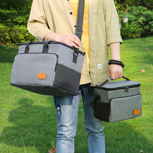 Picnic Bag Oxford Cloth Insulated Large Capacity Handheld Crossbody Outdoor Cooler Bag - Product Image 2