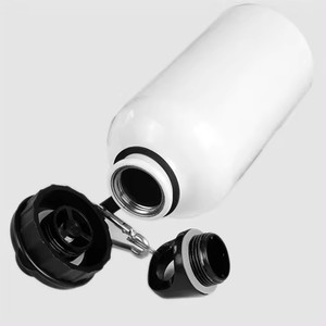 Bottiglia Termica in Alluminio per Sublimazione Fai-da-Te, 400ml 500ml 600ml 750ml, Vendita all'Ingrosso, Due Coperchi, per Sport e Scuola - Product Image 3