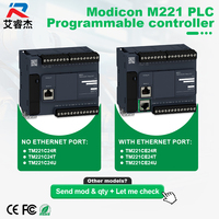 Module I/O Schneider New Original TM221CE24U Modicon M221 série 24 entrées/sorties, Ethernet, PLC, Contrôleur logique programmable
