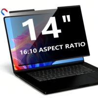 Filtre de confidentialité magnétique direct usine pour ordinateur portable 14 pouces 16:10, protection d'écran anti-espion amovible anti-reflet HP Dell Lenovo