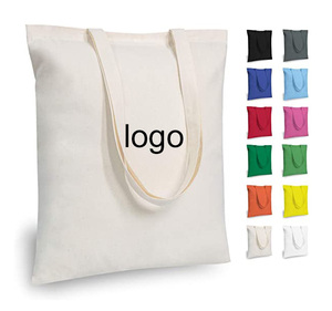Sac fourre-tout en toile de coton biologique réutilisable et écologique avec logo, imprimé sur mesure pour le quotidien - Product Image 1
