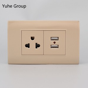 เต้ารับไฟฟ้าแบบ 6 ช่องมาตรฐานเอเชียตะวันออกเฉียงใต้ รุ่น 118 สำหรับห้องครัว พร้อมสวิตช์ติดผนัง - Product Image 4