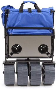 TC1016折りたたみ式ヘビーデューティービーチカート全地形対応ワゴンカートビーチユーティリティワゴン折りたたみワゴン - Product Image 2