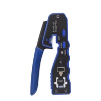 Herramienta de crimpado EZ para cables de red RJ45/RJ11 UTP/STP, alicates de corte, venta al por mayor de fábrica