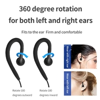 K/M port casque talkie-walkie casque écouteur avec micro PTT accessoires pour Motorola BF Carton casque étanche intra-auriculaire