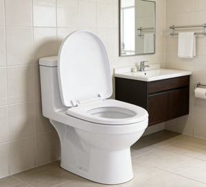 Tapa <span class=keywords><strong>de</strong></span> Inodoro <span class=keywords><strong>de</strong></span> Plástico Blanca <span class=keywords><strong>de</strong></span> Diseño Moderno con Cierre Suave y <span class=keywords><strong>Modelo</strong></span> 3D Personalizable, Garantía <span class=keywords><strong>de</strong></span> 2 Años - Product Image 4