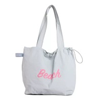 Sac fourre-tout étanche personnalisé avec logo, sac de rangement tendance, sac de voyage extérieur, sac de courses quotidien