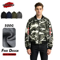 TaiDe, fournisseur ODM fiable, veste bomber coupe-vent pour homme, style streetwear hip-hop, imprimé cartoon, effet déchiré et usé