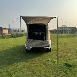 <span class=keywords><strong>Tente</strong></span> <span class=keywords><strong>de</strong></span> camping arrière pour SUV, pour 4 personnes, pour voyages en voiture, barbecue, protection solaire, imperméable, auvent <span class=keywords><strong>de</strong></span> coffre - Product Image 4