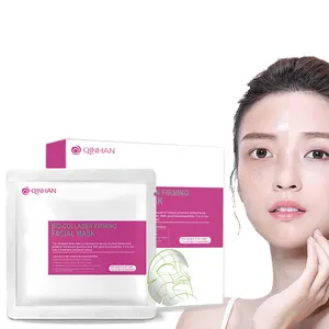 Cura della pelle 100 estratti organici Anti Acne schiarente cosmetico Anti allergie maschera facciale in cristallo di collagene
