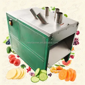 Commerciële Kleine Automatische Groenteaardappelsnijmachine Fruit Appelsnijmachine Te Koop