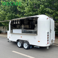 Camion de nourriture de remorques de pizza de Wecare avec la remorque complète de nourriture de BBQ de cuisine