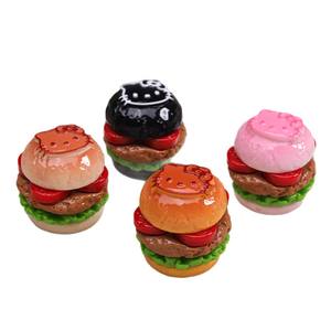 เครื่องประดับเรซิ่นรูปอาหารการ์ตูนน่ารัก 3 มิติ ลายคิตตี้ แฮมเบอร์เกอร์ สำหรับทำกิ๊บติดผม พวงกุญแจ ตกแต่งรองเท้า เคสมือถือ เคสไอแพด งานฝีมือ - Product Image 5