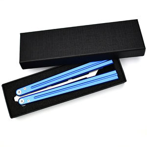 <span class=keywords><strong>Couteau</strong></span> papillon exquis en acier inoxydable lame non coupée <span class=keywords><strong>couteau</strong></span> d'entraînement pliant manche en aluminium léger <span class=keywords><strong>couteau</strong></span> oscillant <span class=keywords><strong>fantaisie</strong></span> - Product Image 6