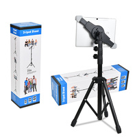 Support de sol réglable en hauteur pour tablette, rotation à 360°, idéal pour iPad 7-11 pouces et diffusion en direct – Offre Spéciale