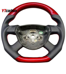 YTcarbon pour Passat B5.5 3BG <span class=keywords><strong>W8</strong></span> Golf 4 <span class=keywords><strong>Bora</strong></span> T5 Jetta pièces automobiles accessoires intérieurs de voiture volant en Fiber de carbone véritable personnalisé - Product Image 2