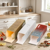Boîtes d'emballage alimentaire en papier kraft personnalisables avec fenêtre pour pâtisserie, biscuits, bonbons, cadeaux