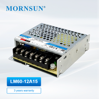 Alimentation électrique AC-DC à double sortie MORNSUN 60W LM60-12A15 LM60-10A15 +15V -15V, module d'alimentation à découpage encastré
