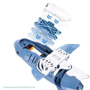Bateau jouet télécommandé JJRC S10 RC Shark, jouet de piscine, poisson télécommandé, jouets de simulation d'animaux sous-marins, cadeau de Noël - Product Image 3