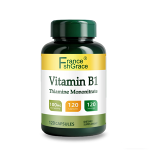 Complément de vitamine B1 100 mg avec logo personnalisé pour soutenir le métabolisme énergétique, pour hommes et femmes, capsules de vitamine B1 pour la santé. - Product Image 4