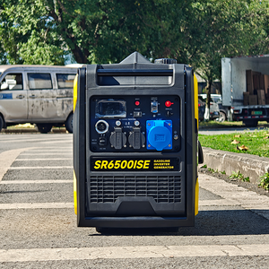 Générateur à essence à onduleur 5KW pour alimentation de secours en atelier, moteur 224cc SR172Fi, protection contre les surcharges et mode ECO, MOQ 1 unité - Product Image 4