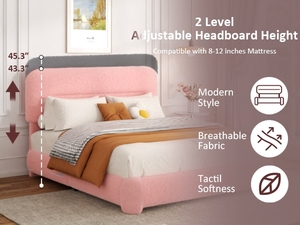 Muebles de Dormitorio Modernos de Lujo en Madera, <span class=keywords><strong>Cama</strong></span> Acolchada, <span class=keywords><strong>Cama</strong></span> Doble King Size, Base de <span class=keywords><strong>Cama</strong></span> de Cuero <span class=keywords><strong>con</strong></span> Diseño Elegante - Product Image 4