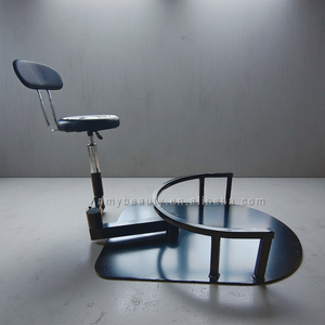 Sillón de Barbería, Silla de Peluquería, Taburete de Trabajo Grande, Giratorio, de Precisión, para Escuela - Product Image 1