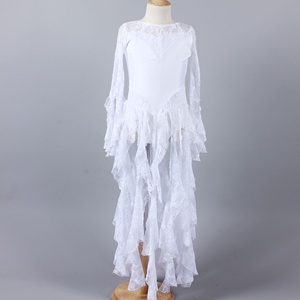 Falda de baile latino moderno romántico para niñas Vestido de <span class=keywords><strong>ballet</strong></span> Vestido lírico largo para adultos - Product Image 1