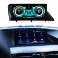 MCX Android 10.0 10.25 ''Radio Auto Stéréo Multimédia Vidéo Système de Carte avec Navigation GPS pour Lexus RX 270 2012-2013