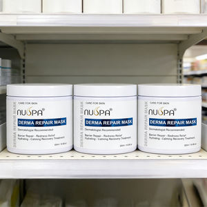 Masque facial à l'acide hyaluronique et au beurre de karité, formule végétale, 500 ml, vente en gros, masque réparateur post-esthétique 72H - Product Image 1