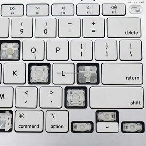 Teclado Inalámbrico para <span class=keywords><strong>Apple</strong></span> <span class=keywords><strong>Macbook</strong></span> de 1.ª, 2.ª y 3.ª Generación, Teclas, Teclado Numérico, Soporte para Teclado, Marco - Product Image 5