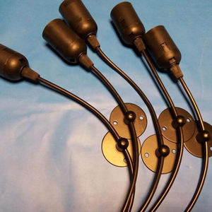 Lampe de plafond vintage industrielle DIY, lampe suspendue en fer vintage industrielle, ampoule <span class=keywords><strong>Edison</strong></span>, pour câble long - Product Image 6