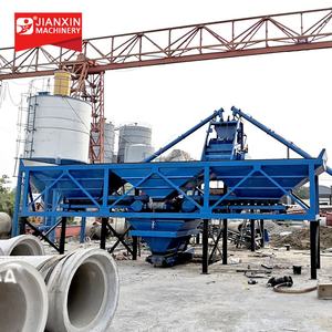 Meistverkaufte <span class=keywords><strong>HZS35</strong></span> Mini-Betonmischanlage Mini-Produktionslinie mit Pumpe Motor Getriebe SPS für Produktionsanlagen - Product Image 2