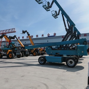 16 मीटर 20 मीटर 22 मीटर 28 मीटर टेलीस्कोपिक ट्रेलर माउंटेड बूम लिफ्ट हवाई कार्य मंच ट्रेलर लिफ्ट हवाई कार्य मंच ट्रेलर लिफ्ट - Product Image 4