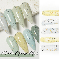 Gel semi-durci OEM personnalisé 1kg UV Grit Gold, effet arc-en-ciel réfléchissant, gel disco diamant avec paillettes flash colorées
