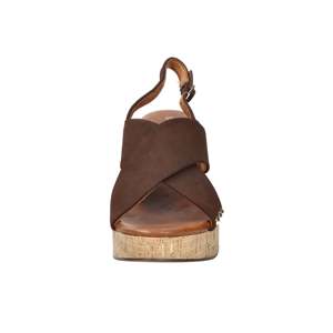Sandalias de Tacón para Mujer Marco Tozzi, Color Marrón, Tacón de 9 cm, Talla 38, Plataforma con Suela de Corcho - Product Image 3